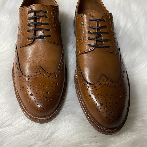 Men’s Winthrop Leather Dress Shoes NEW - Picture 2 of 6
